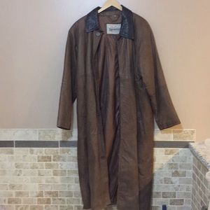 Leather Duster EUC